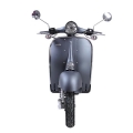 Classic Vespa Like Scooter Gas Moped Sliver 